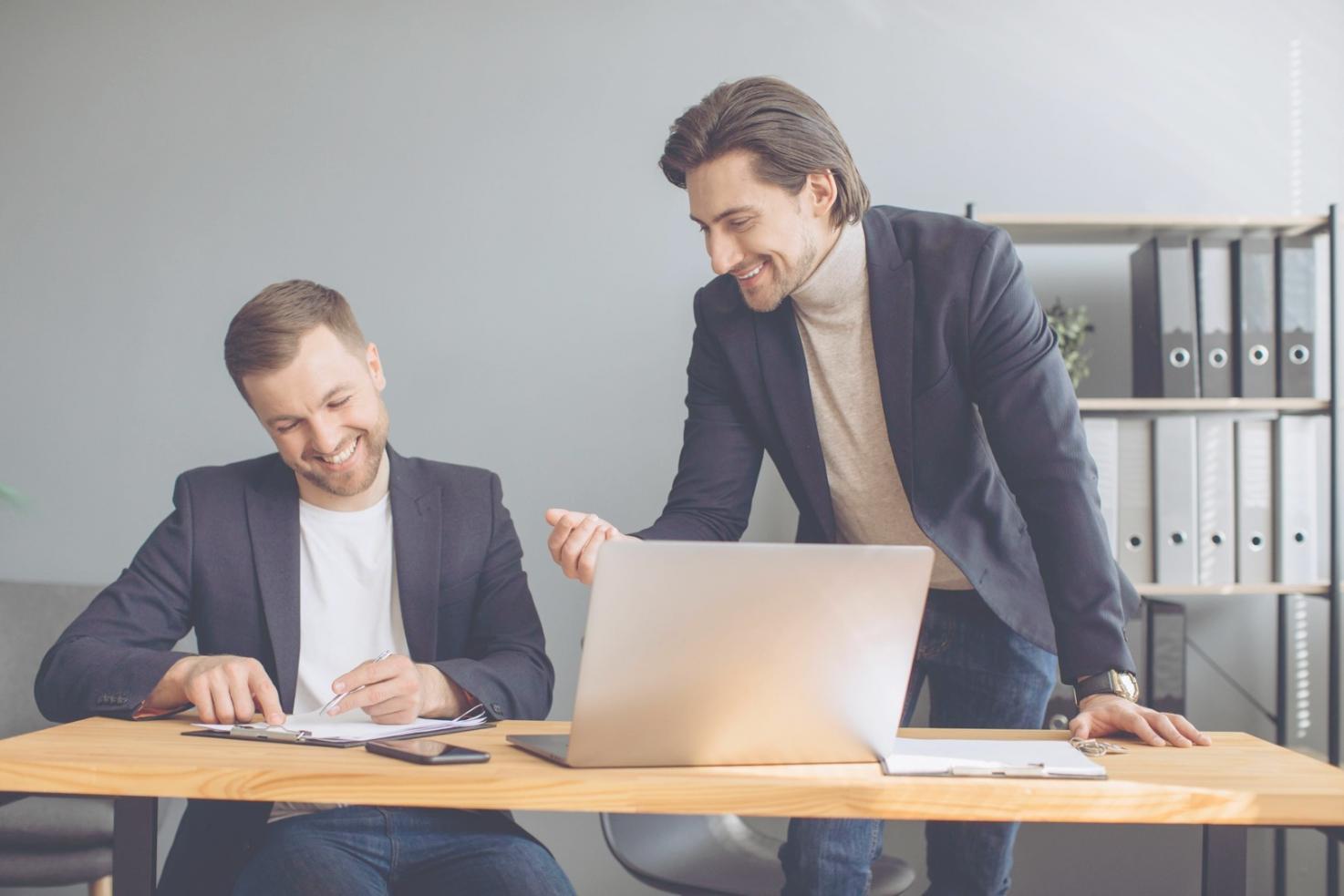 Professional reviewing investment options and financial planning strategies